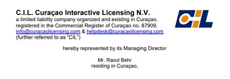 curacao interactive licensing